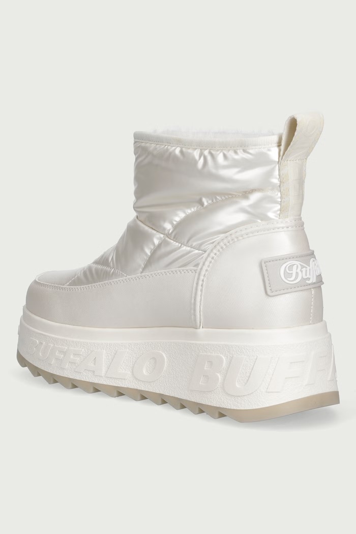Παπούτσια Buffalo Eliza Snow Short μπότες χιονιού Γυναικεία 18532.PRL λευκό