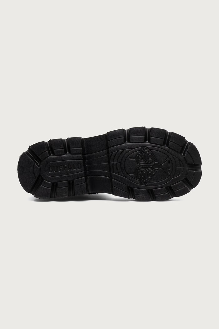Kozaki damskie Brake Overknee Buffalo czarny 18515.BLK