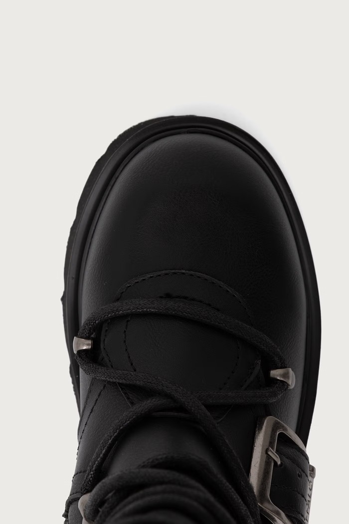 Kozaki damskie Brake Biker Hi Buffalo 18512.BLK czarny