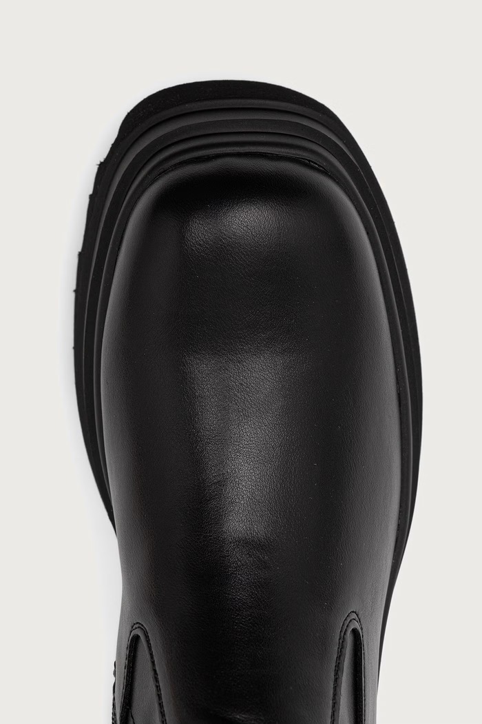 Čižmy dámske Jupiter Stretch Hi Buffalo 18485.BLK čierna