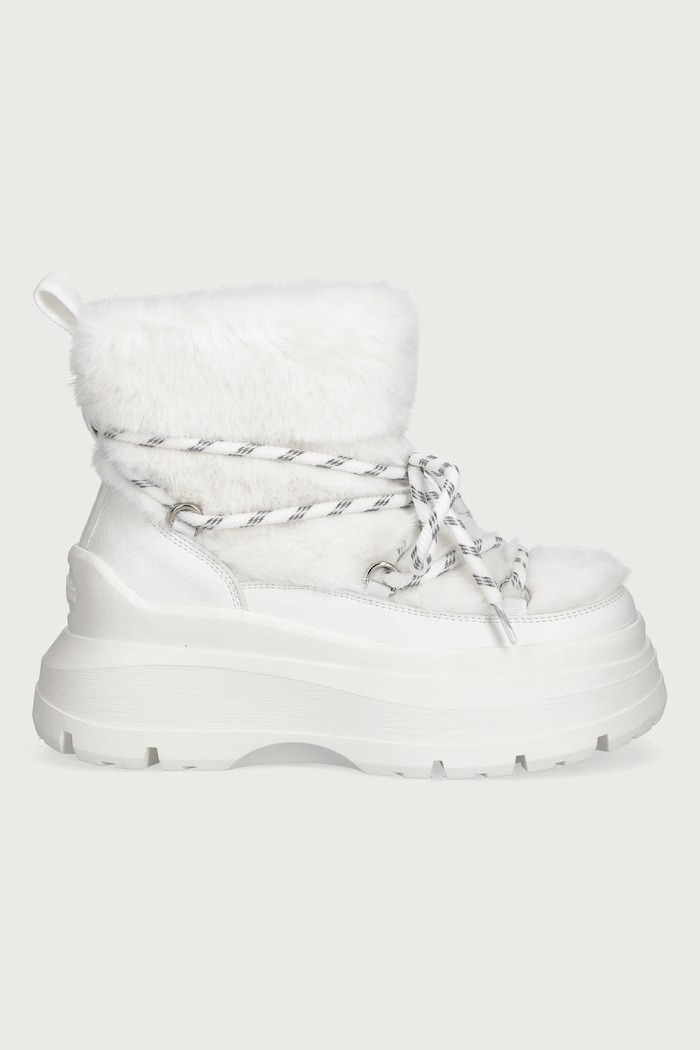 Buffalo Olympia Fur Boot μπότες χιονιού Γυναικεία 18483.WHT λευκό AW26