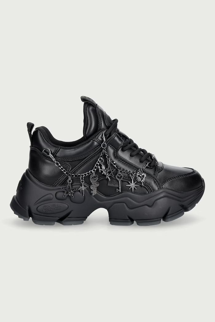 Buffalo Binary Charm 3.0 маратонки дамски 18466.BLK черен AW26