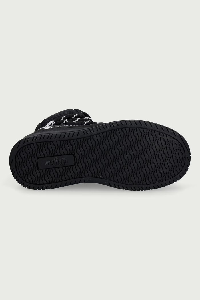 Ariya Lace Up Warm Hi snehule dámske Buffalo čierna 18425.BLK