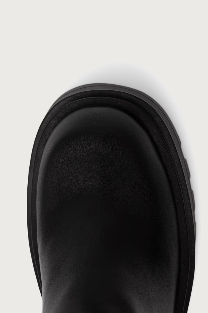 Kozaki damskie Liv Zip Boot Hi Buffalo 18416.BLK czarny