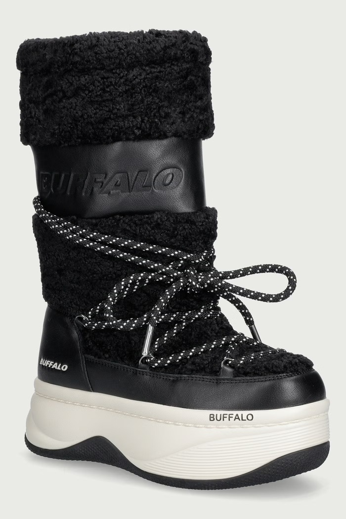 Buffalo Orcus Snow Hi snežni čevlji ženski črna 18356.BLK