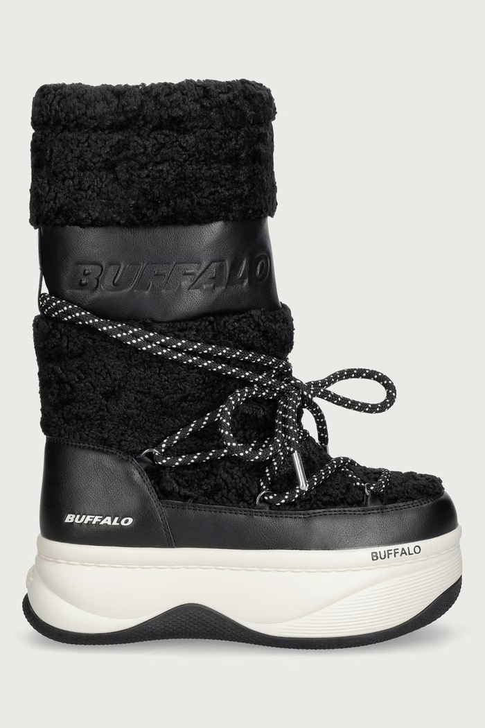Buffalo Orcus Snow Hi snežni čevlji ženski 18356.BLK črna AW26