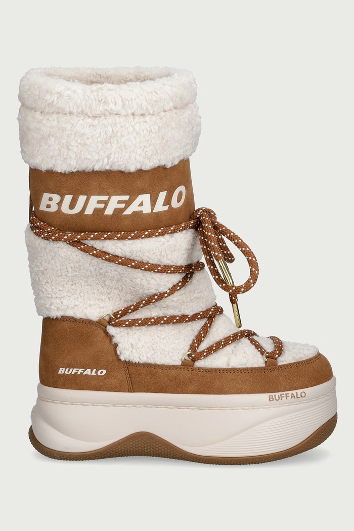 Buffalo Orcus Snow Hi snežni čevlji ženski 18355.BEI rjava AW26