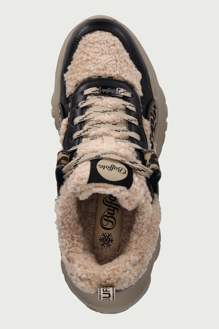 Bliss Warm sneakers Γυναικεία Buffalo 18350.LEO μπεζ