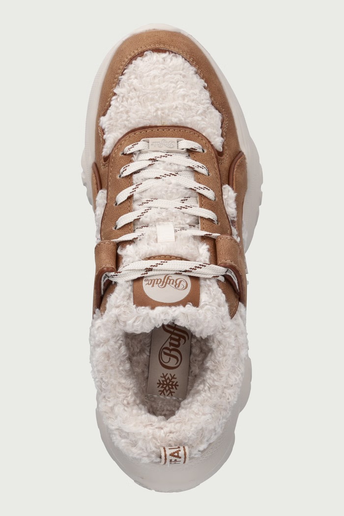 Bliss Warm sneakers dámske Buffalo 18349.BEI hnedá