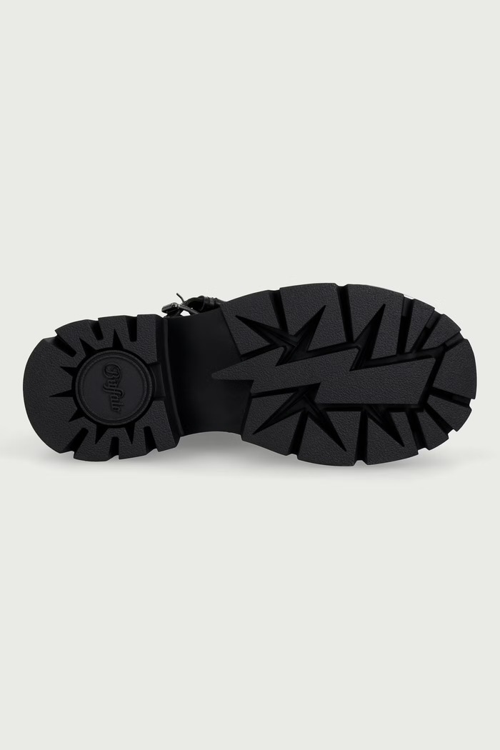 Členkové čižmy dámske Soraya Heavy Biker Mid Buffalo čierna 18339.BVN