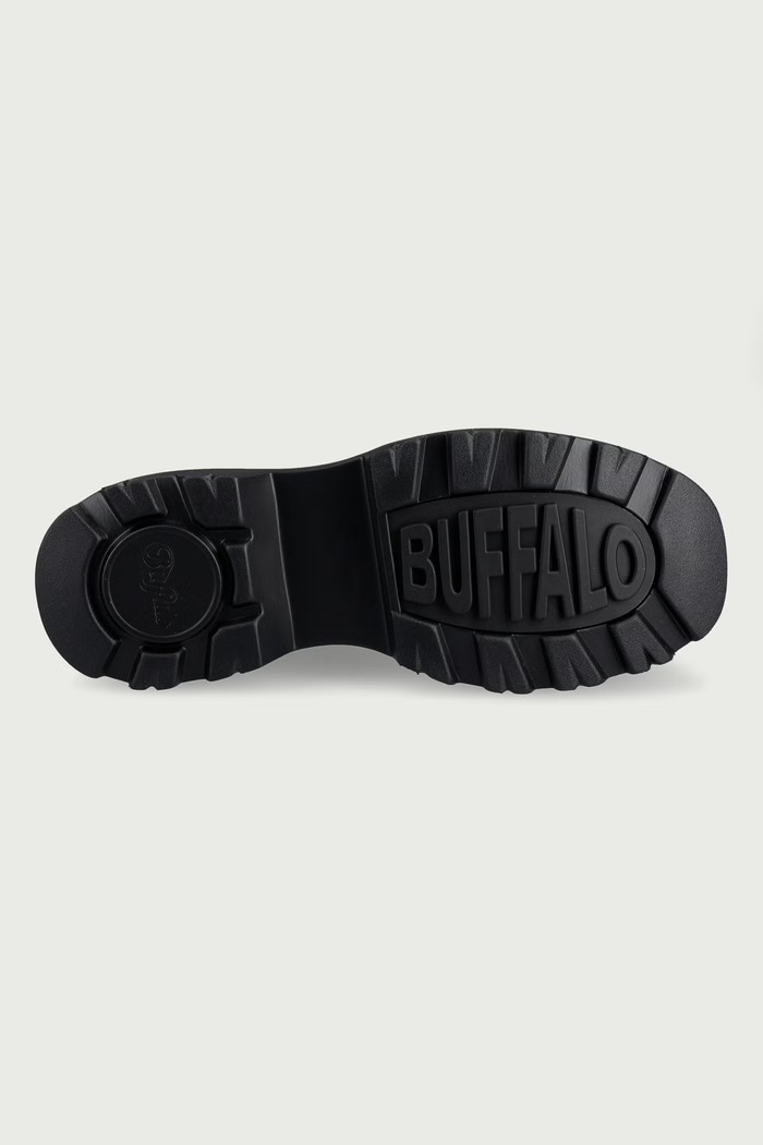 Μποτάκια με πλατφόρμα Γυναικεία Jupiter Sock Boot Buffalo μαύρο 1270135.BLK