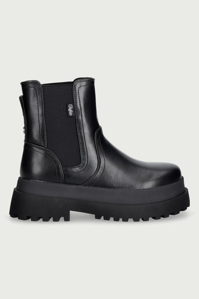 Buffalo Chelsea čižmy dámske Pluto Chelsea 1270105.BLK čierna AW26