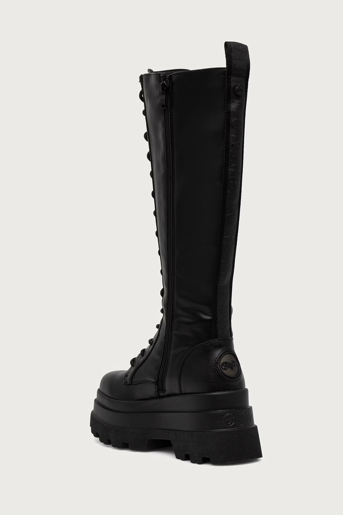 Παπούτσια Buffalo Μπότες Γυναικεία Jupiter Lace Up Hi 10405.BLK μαύρο