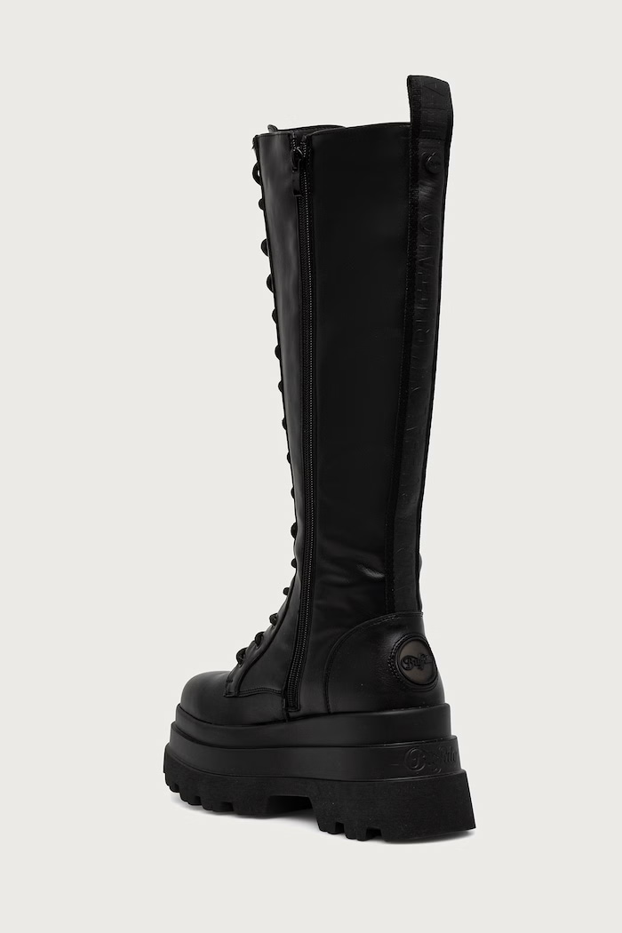 Παπούτσια Buffalo Μπότες Γυναικεία Jupiter Lace Up Hi 10405.BLK μαύρο