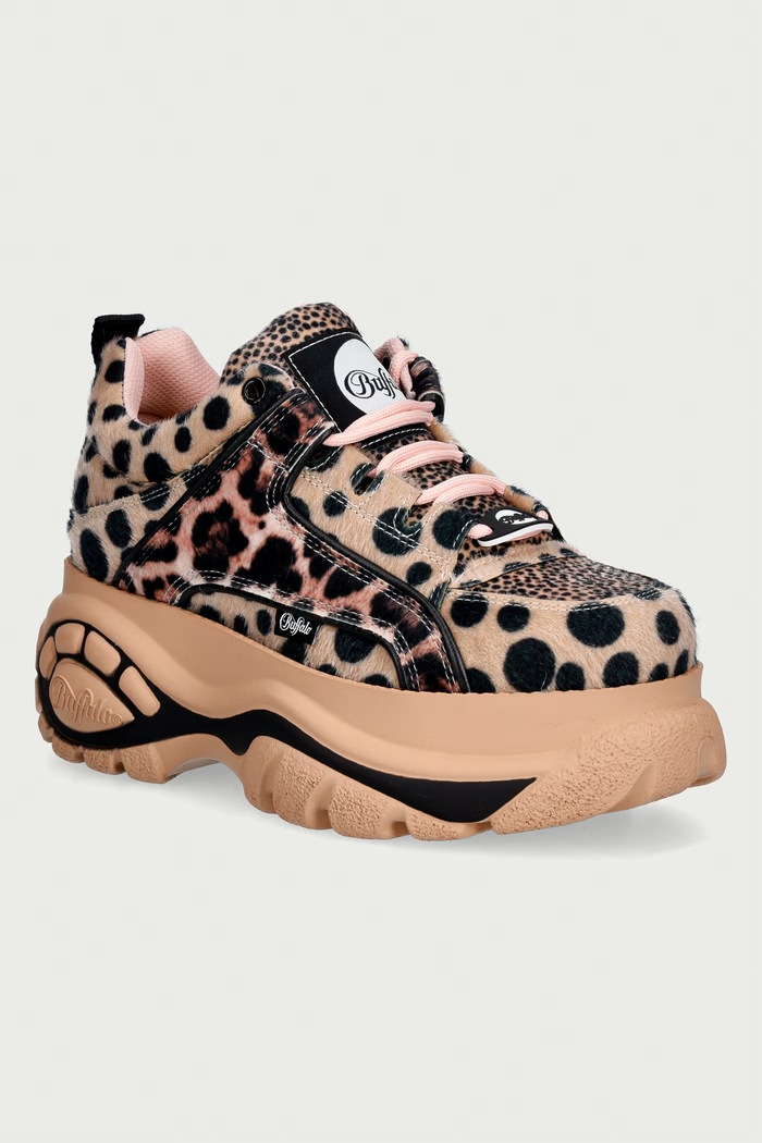 Buffalo 1339-14 sneakersy damskie beżowy 16459.CBL