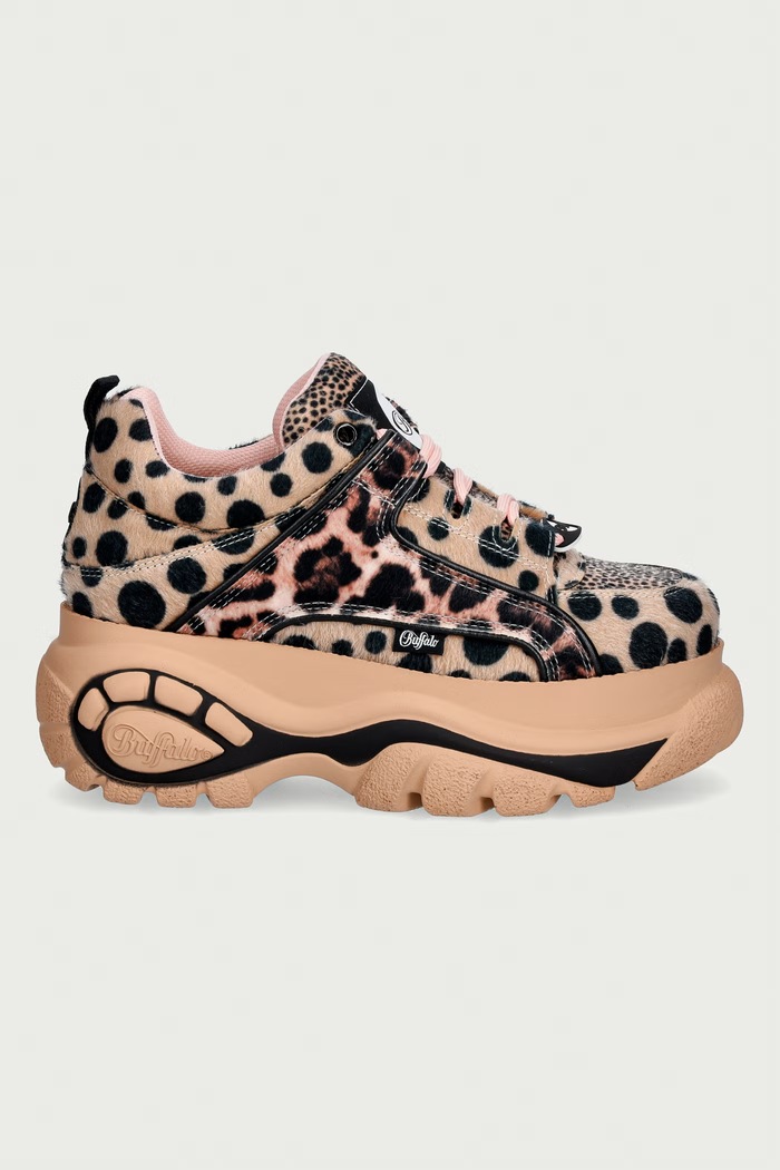 Buffalo 1339-14 sneakersy damskie 16459.CBL beżowy AW26