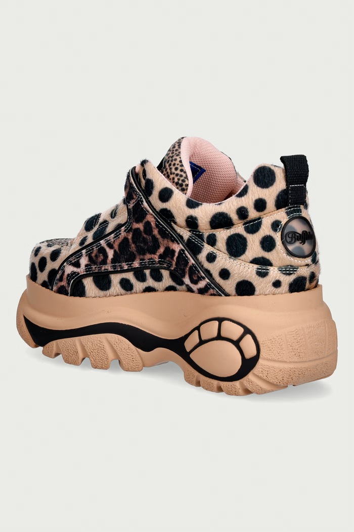 Obuwie Buffalo 1339-14 sneakersy damskie 16459.CBL beżowy