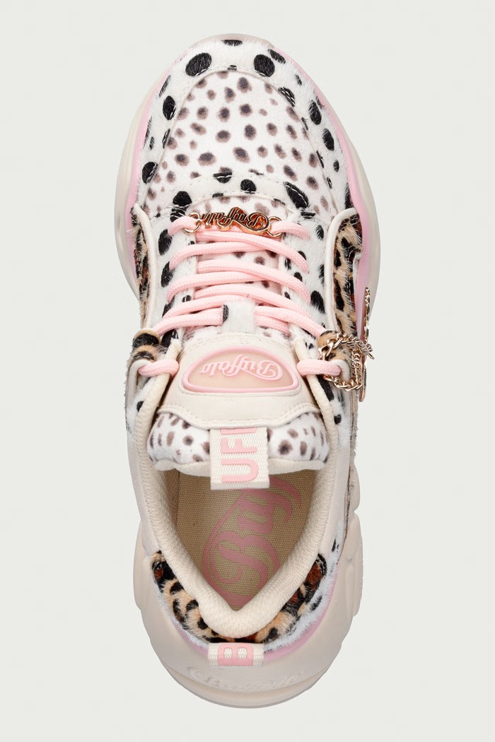 Buffalo Binary Glam sneakersy damskie brązowy 16401.LEO