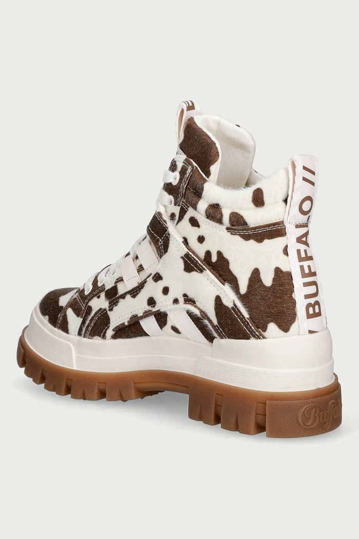 Obuwie Buffalo workery damskie Aspha Nc Mid 16398.BCR brązowy