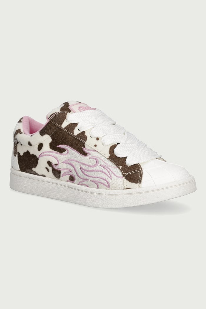 Buffalo Liberty Flame sneakersy damskie brązowy 16396.BCR