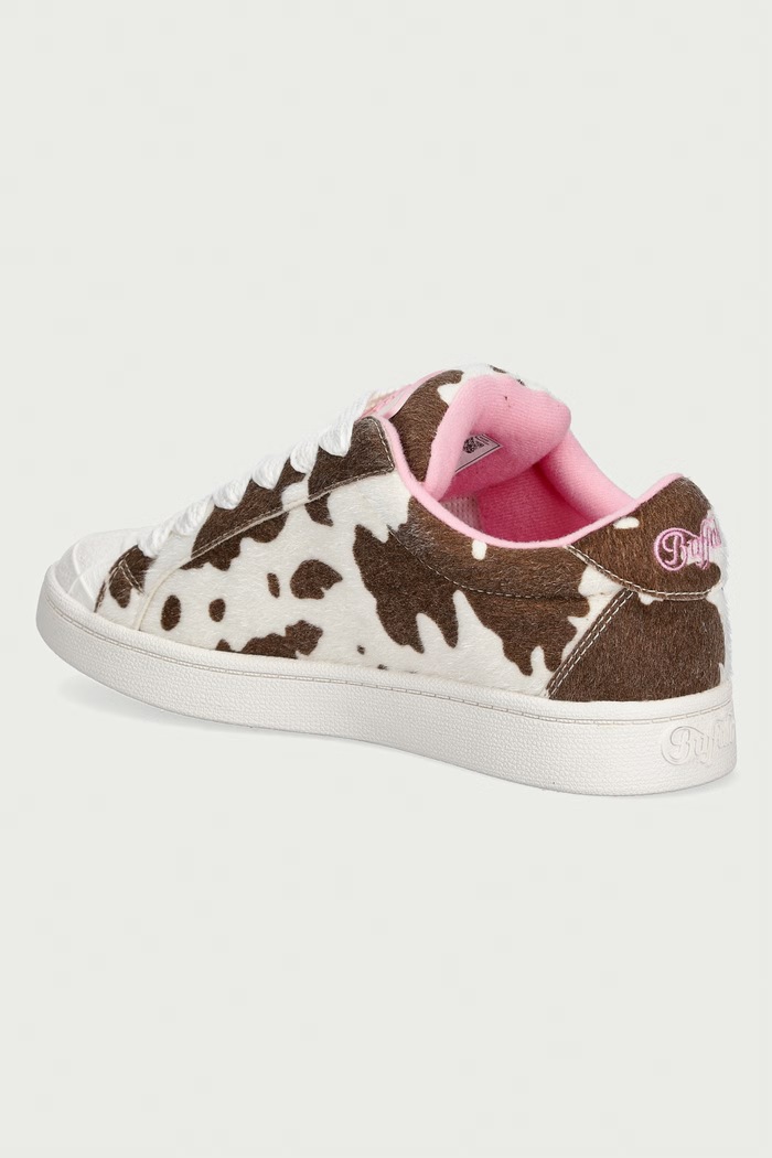 Obuwie Buffalo Liberty Flame sneakersy damskie 16396.BCR brązowy