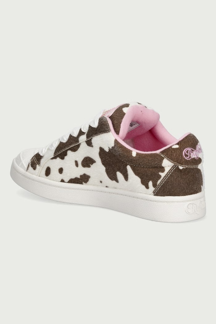Obuwie Buffalo Liberty Flame sneakersy damskie 16396.BCR brązowy