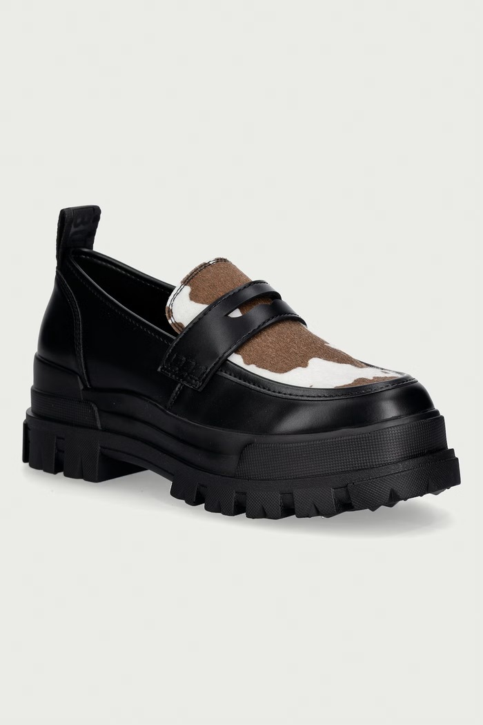 Buffalo mokasyny damskie Aspha Loafer czarny 16380.BLK
