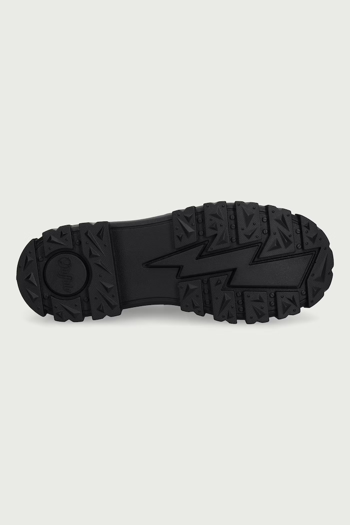 Mokasyny damskie Aspha Loafer Buffalo czarny 16380.BLK