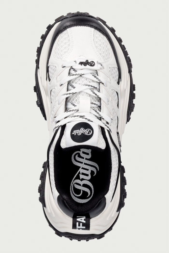 Buffalo Cerbo sneakersy damskie biały 16377.WHB