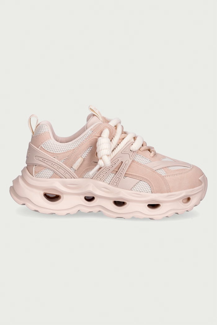 Buffalo Malaga Lace sneakers dámske 16373.CRM ružová AW26
