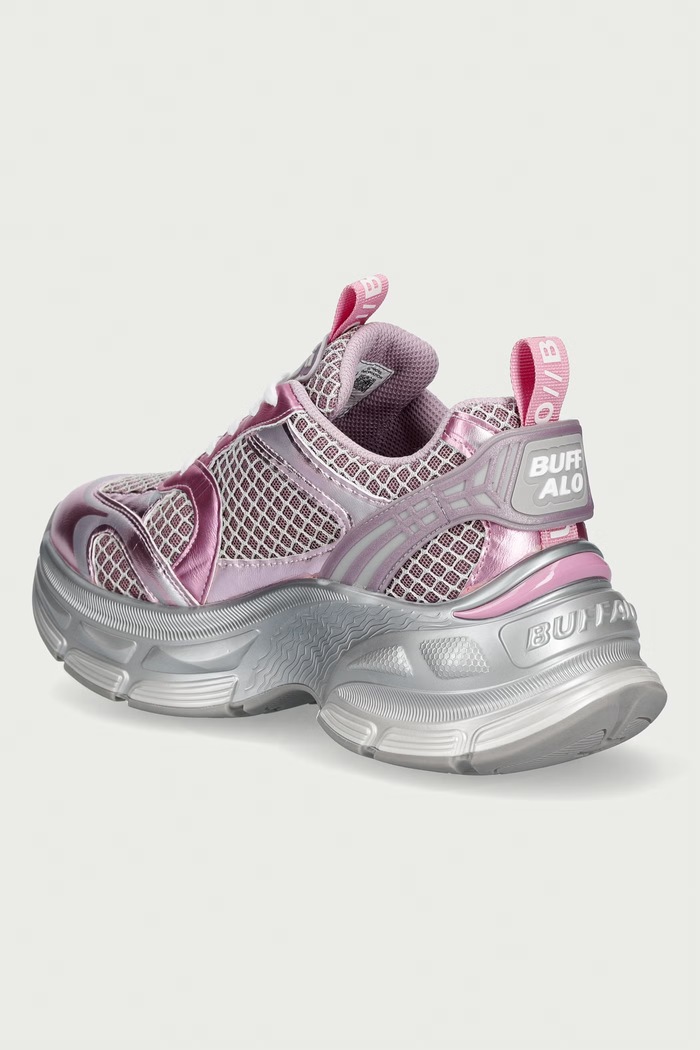 Obuwie Buffalo Ridr sneakersy damskie 16359.PSL różowy