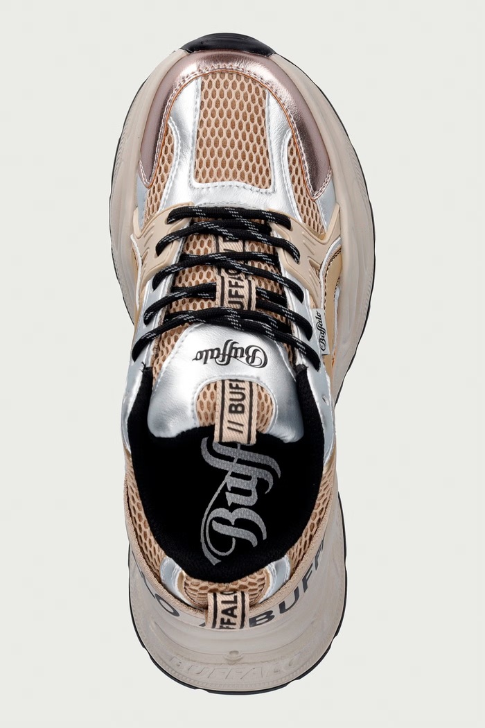 Buffalo Yuno sneakersy damskie beżowy 16356.CSM