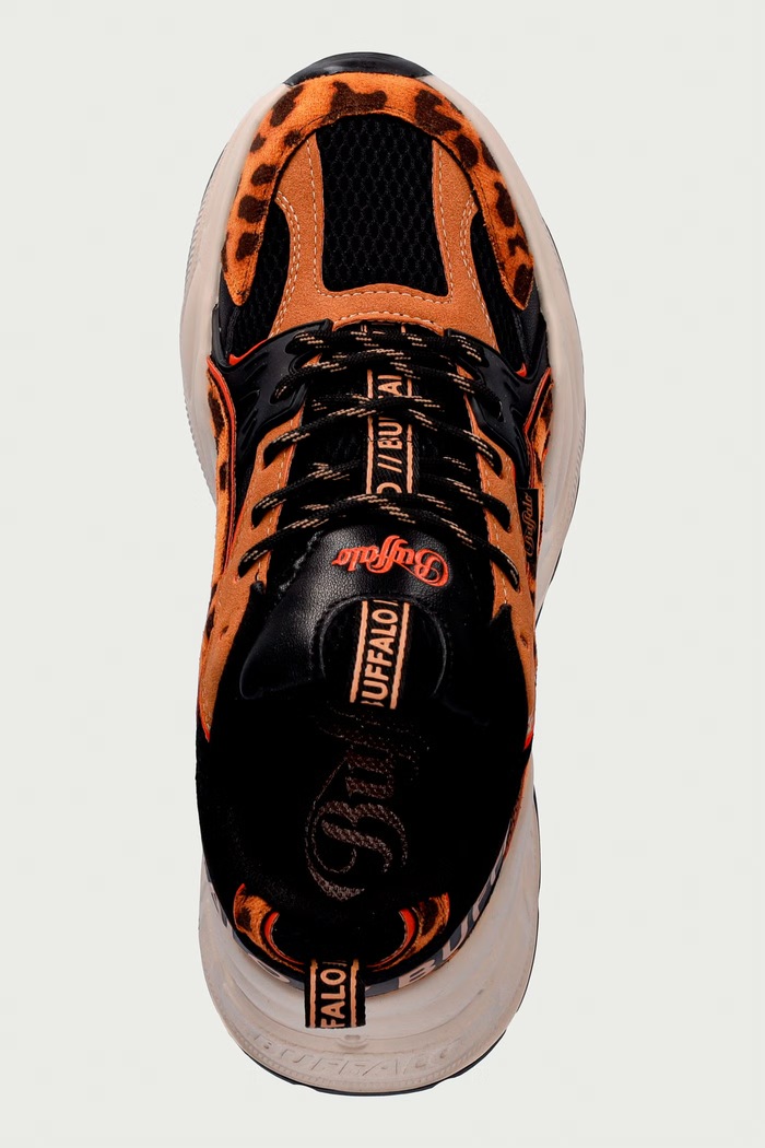Buffalo Yuno sneakersy damskie brązowy 16355.LEO