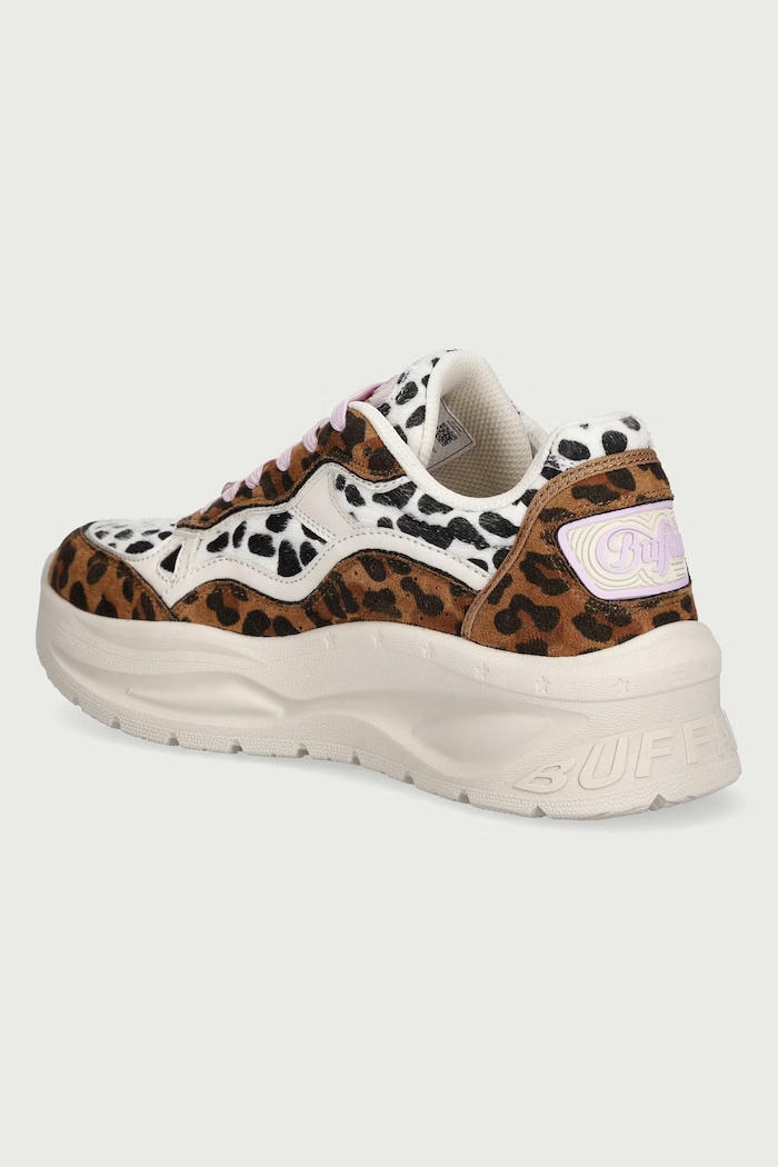 Obuwie Buffalo Sprint sneakersy damskie 16348.LEO brązowy