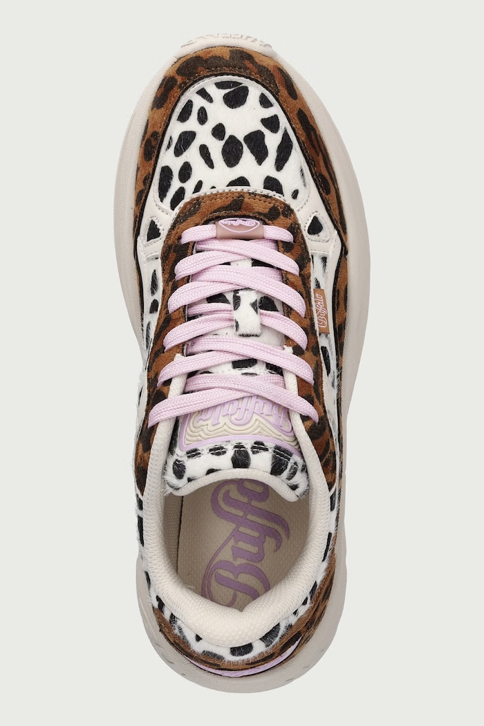 Sprint sneakersy damskie Buffalo 16348.LEO brązowy