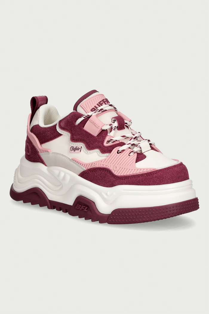 Buffalo Orbit sneakersy damskie bordowy 16293.CRP
