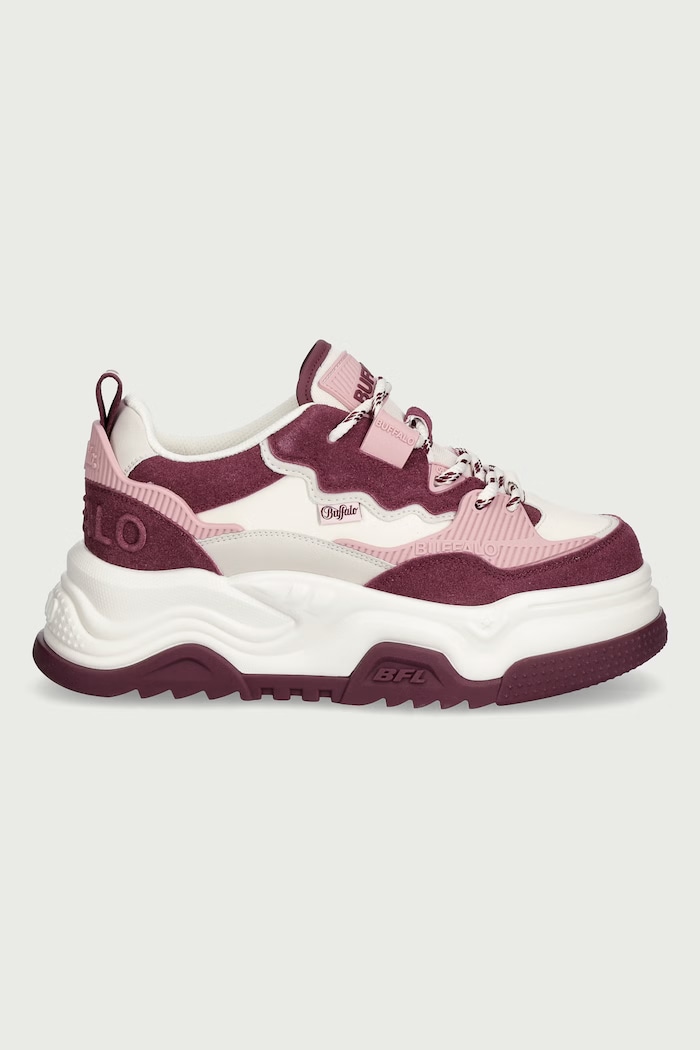 Buffalo Orbit sneakersy damskie 16293.CRP bordowy AW26