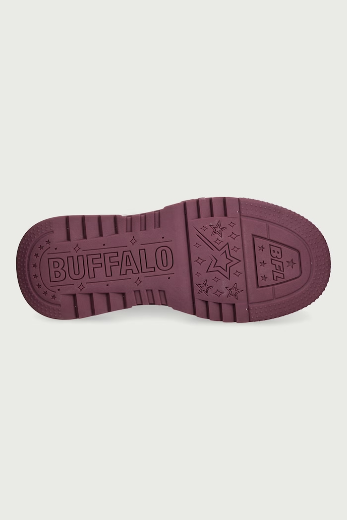 Orbit sneakersy damskie Buffalo bordowy 16293.CRP