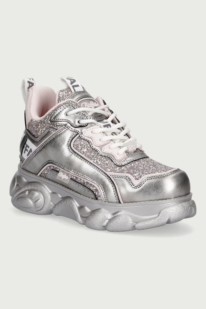 Buffalo Cld Chai sneakersy damskie srebrny 16289.MEP