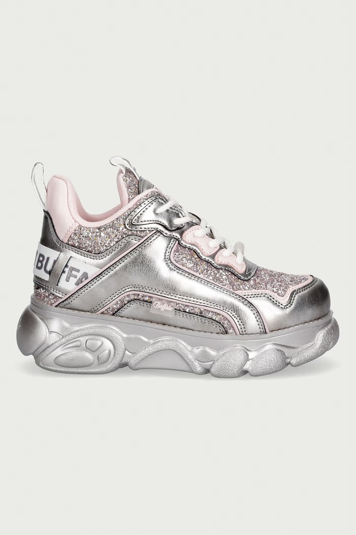 Buffalo Cld Chai sneakersy damskie 16289.MEP srebrny AW26