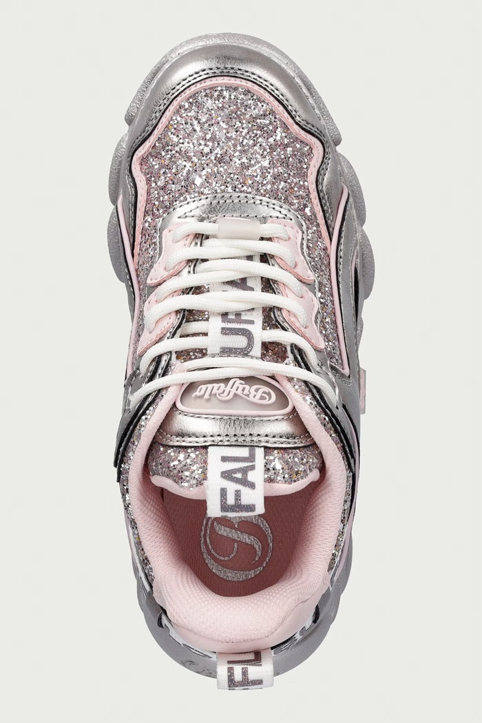Buffalo Cld Chai sneakersy damskie srebrny 16289.MEP