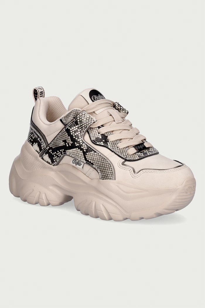 Buffalo Bliss sneakersy damskie beżowy 16283.CRE