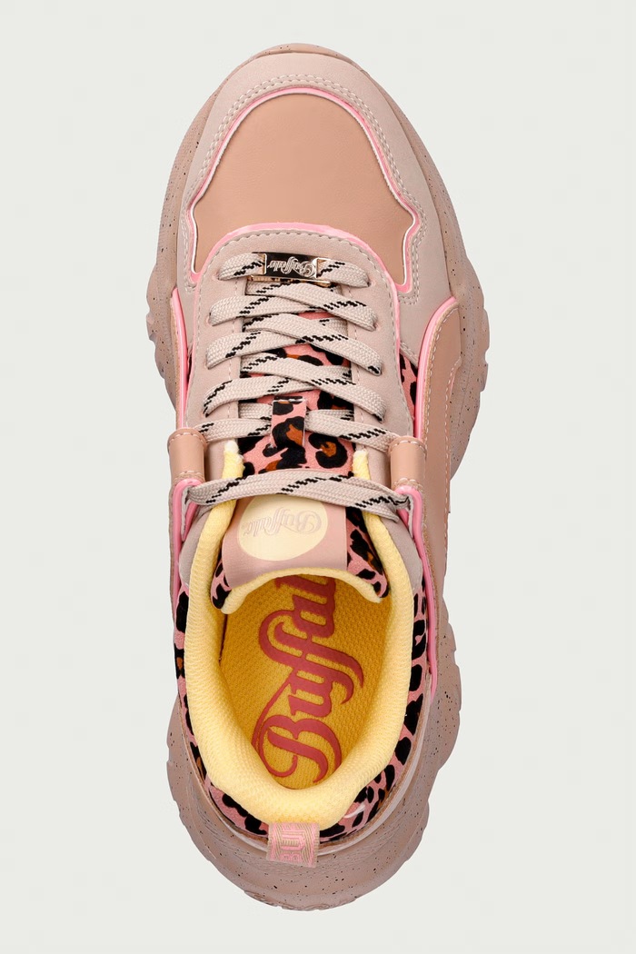 Buffalo Bliss sneakersy damskie beżowy 16140.BEI