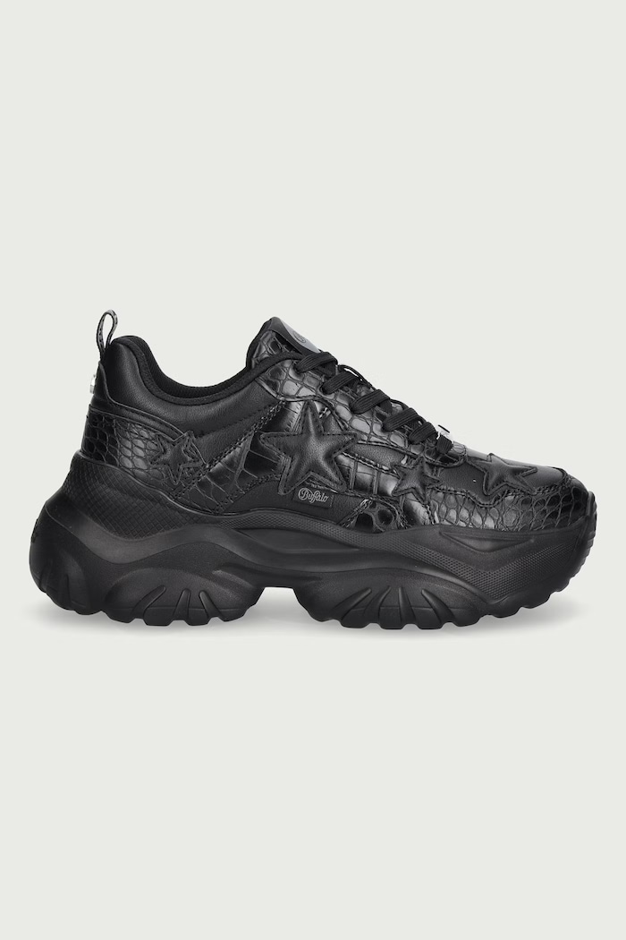 Buffalo Bliss Star sneakersy damskie 16136.BLK czarny AW26