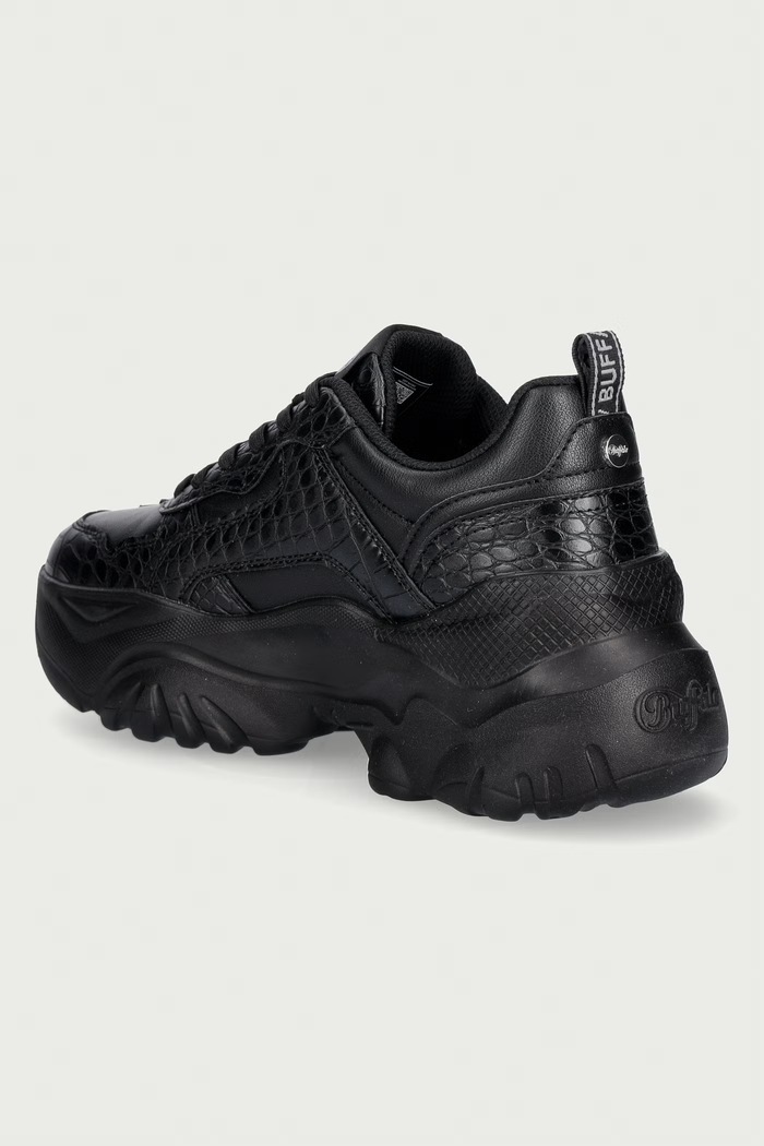 Obuwie Buffalo Bliss Star sneakersy damskie 16136.BLK czarny