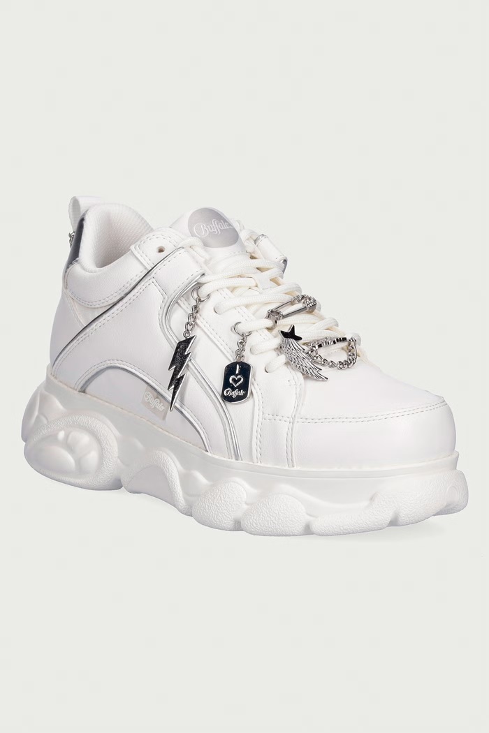 Buffalo Cld Corin Charms sneakersy damskie biały 16132.WHT