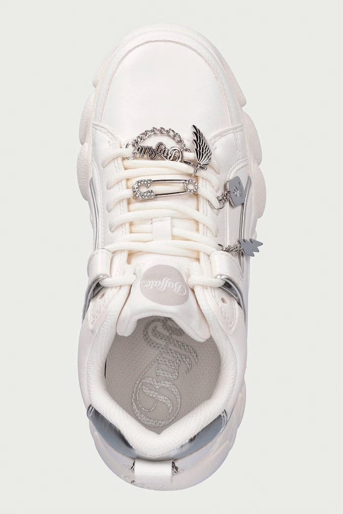 Buffalo Cld Corin Charms sneakersy damskie biały 16132.WHT