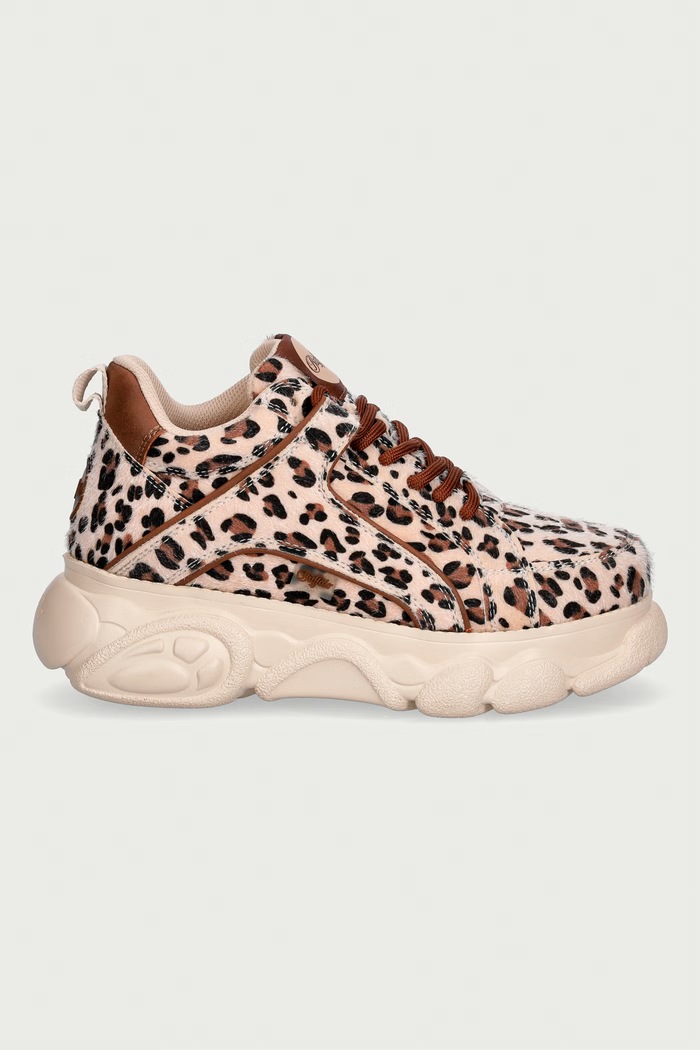 Buffalo Cld Corin sneakersy damskie 16131.LEO brązowy AW26