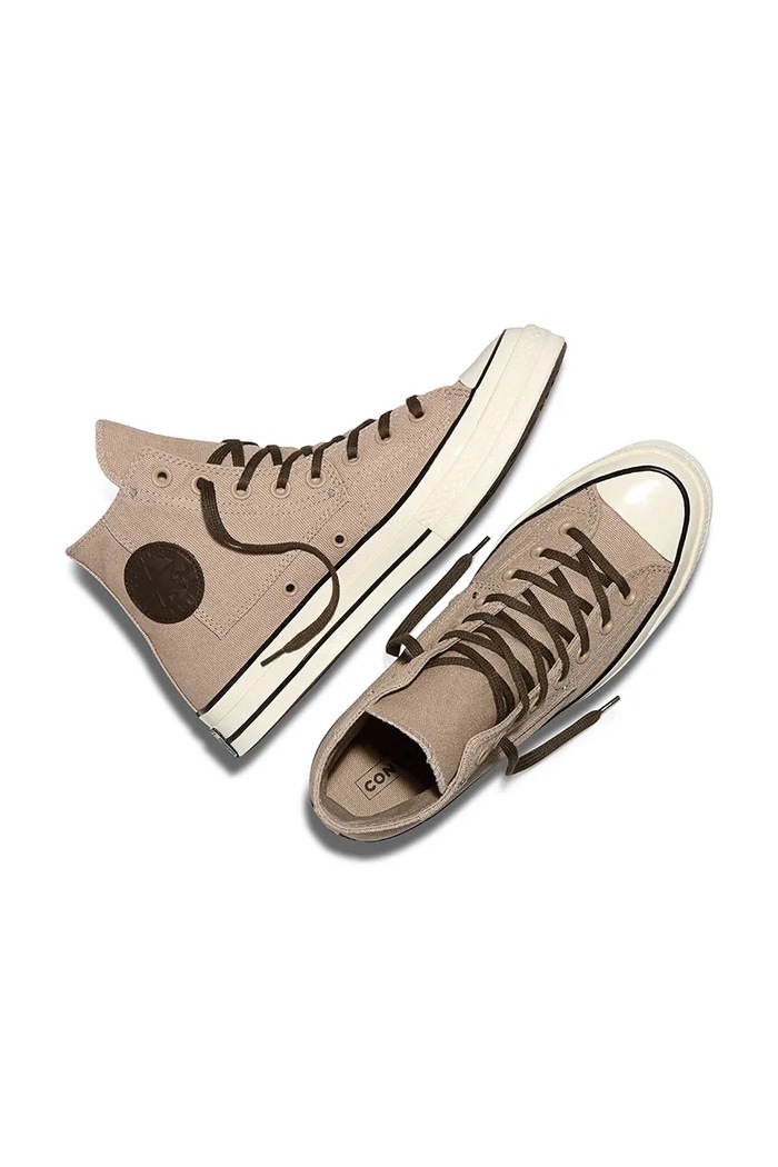 Converse Chuck 70 HI πάνινα Γυναικεία μπεζ A18177C