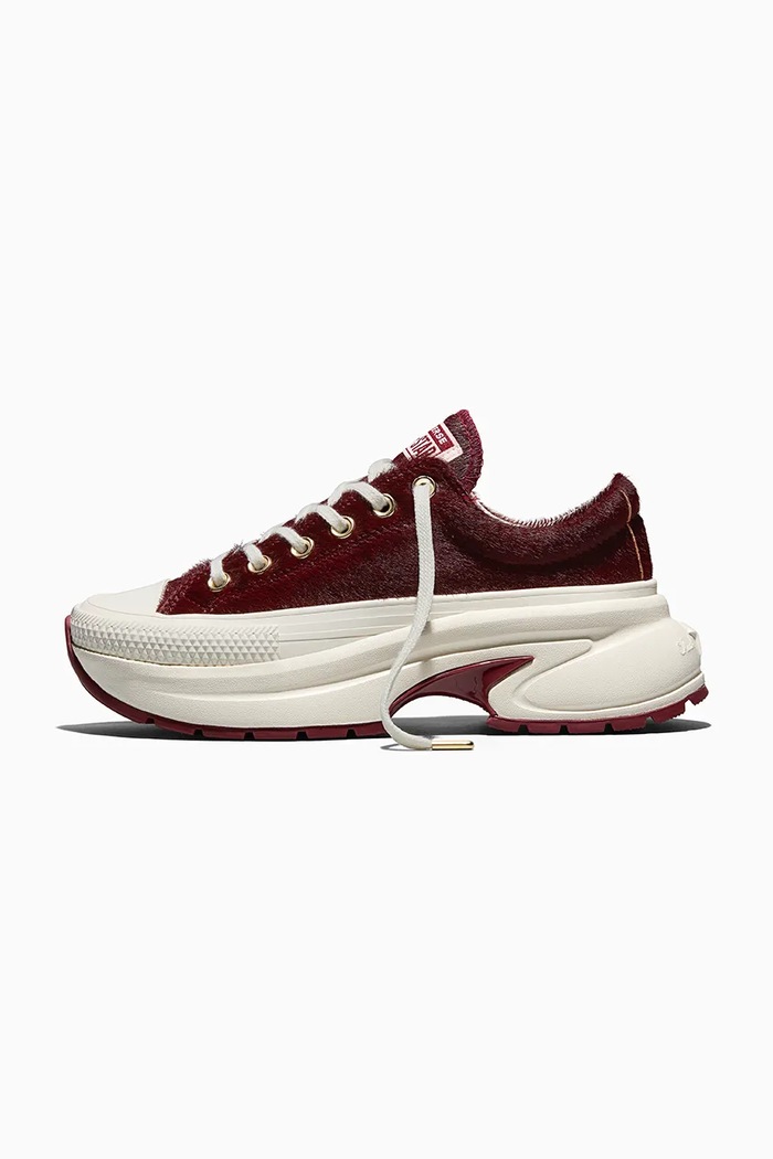 Обувки Converse Run Star Crush OX ниски кецове дамски A22399C бордо